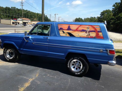 1973 jeep wagoneer rare roadrunner theme