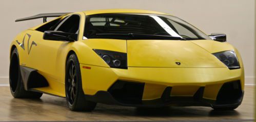 2010 lamborghini murcielago sv  rare only 1,321 original miles !! save thousands