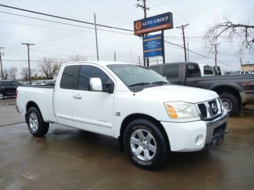 Nissan titan king cab se 5.6 v8 new tires 97k miles warranty chevrolet dodge