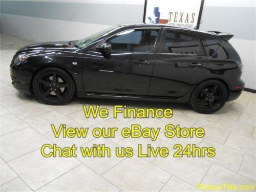 08 mazdaspeed3 sport turbo 6 speed sedan we finance 1 texas owner