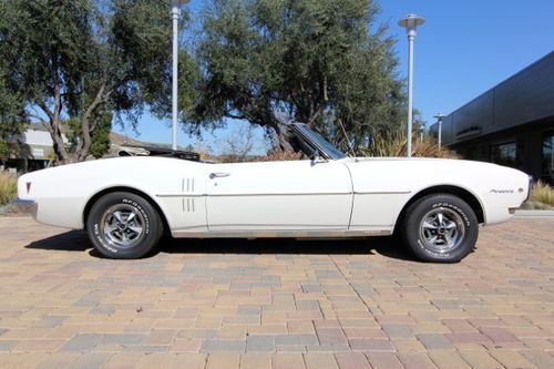 1968 pontiac firebird sprint convertible 100% rust free car, ac, 1 owner $18,900