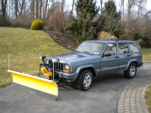 1999 jeep cherokee classic w/snow plow