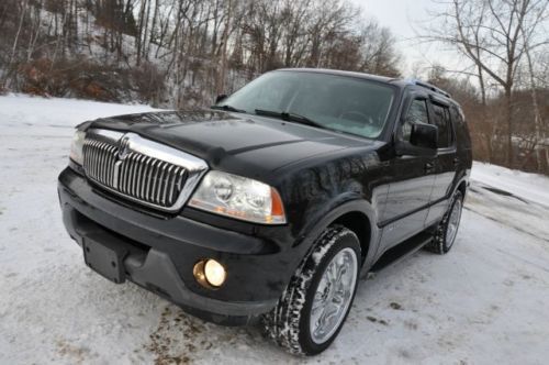 2003 lincoln aviator base sport utility 4-door 4.6l no reserve awd clean carfax