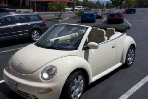 2003 volkswagen beetle gls convertible 2-door 1.8l