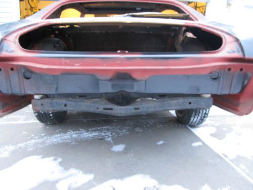 1972 Chevrolet Chevelle Mailbu new quarters trunk AC LS bucket seat project car, image 3