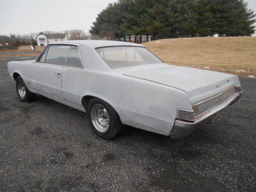 1965 real pontiac gto 4 speed phs docs 2 door hardtop project look - low price