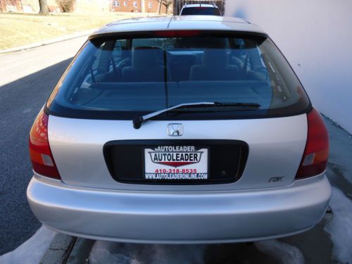 1996 HONDA CIVIC HATCH BACK DX  5 SPEED MANUAL WITH A/C, image 21