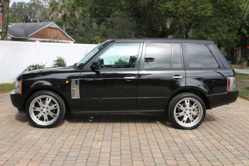 2004 land rover range rover hse--rr appearance pkg-22&#034;wheels-rear entertainment