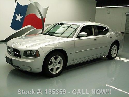 2008 dodge charger r/t hemi heated leather only 49k mi texas direct auto