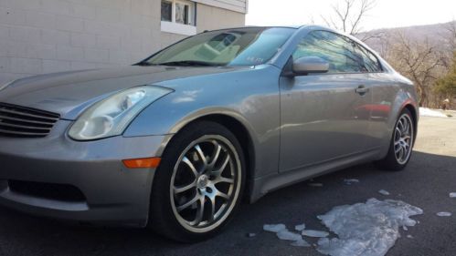 Infiniti g35 g coupe premium package, navigation, moonroof,, loaded, no reserve!
