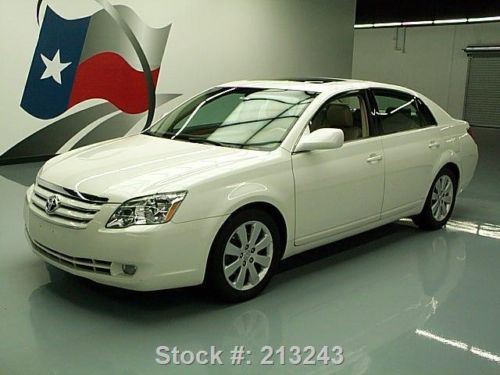 2007 toyota avalon xls sunroof heated leather 57k miles texas direct auto