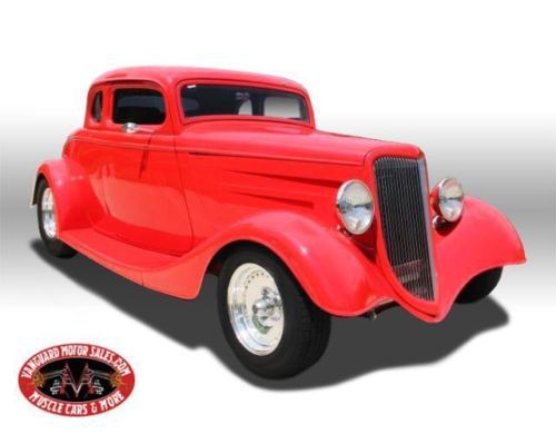 1934 ford 5 window steel street rod restomod hot show