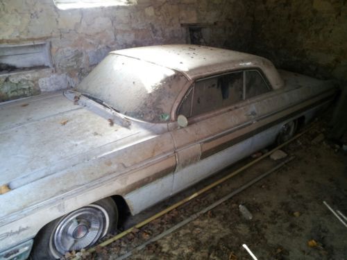 Original 1962 oldsmobile starfire barn find 2dr hard top 394 v-8  96,978 mi blue