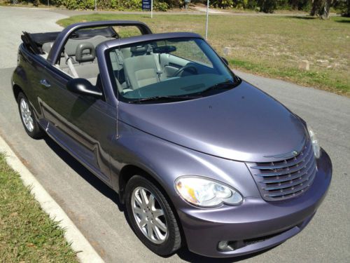 2007 pt cruiser convertible~79k~power windows/seats/locks/cruise~alloys~florida