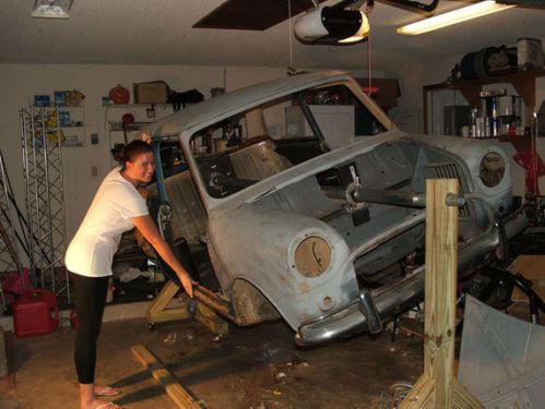 1960 classic mini cooper early shell - austin 850 - april 1960