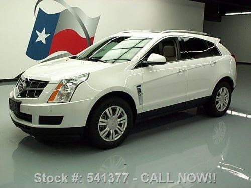 2011 cadillac srx luxury pano roof nav dvd rear cam 32k texas direct auto