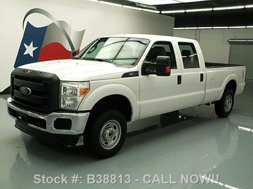 2012 ford f250 crew 4x4 6.2l v8 longbed 6-passenger 36k texas direct auto