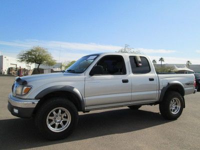 2003 silver v6 automatic prerunner crew cab pickup truck