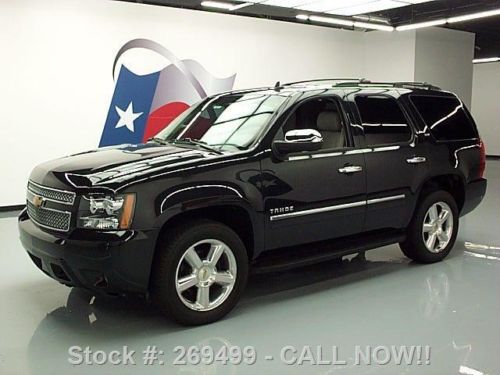 2012 chevy tahoe ltz 8pass sunroof leather nav dvd 18k! texas direct auto