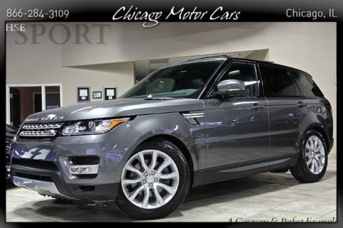 2014 land rover range rover sport hse v6 $73k+msrp meridian audio navigation