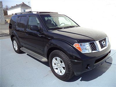 2007 nissan pathfinder le alloy wheels sunroof 3rd seat