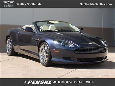 06 aston martin db9 volante 27k miles chrome wheels park sensors htd seats 07