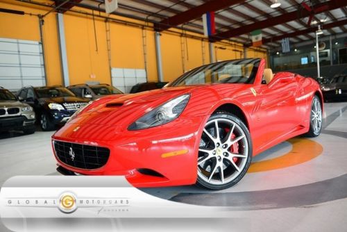 09 ferrari california f1 convertible 4k navi shields daytona seats red calipers