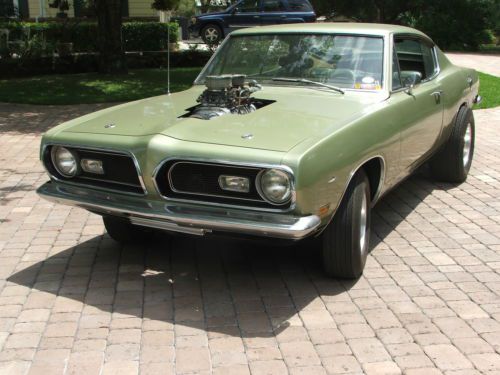 1969 plymouth barracuda blown original package 340 car