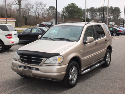 2001 mercedes ml320 4wd - runs/drives great! - new inspection! - no reserve!