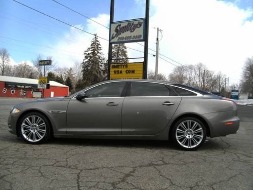 2011 jaguar xjl supercharged sedan 470hp warranty maintenance free loaded 13k mi