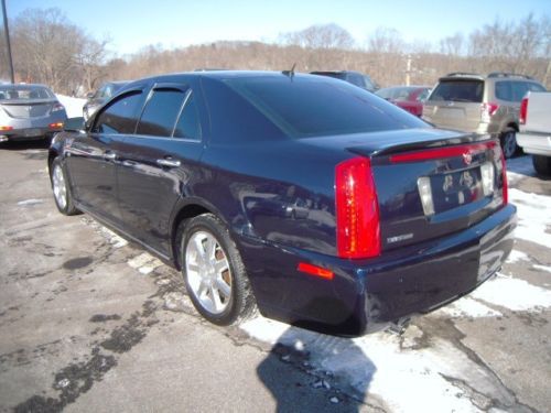 2008 Cadillac STS-4 Auto 3.6L AWD 4 Door Leather TC Moonroof 6 CD DVD Navi Blue, US $10,995.00, image 5