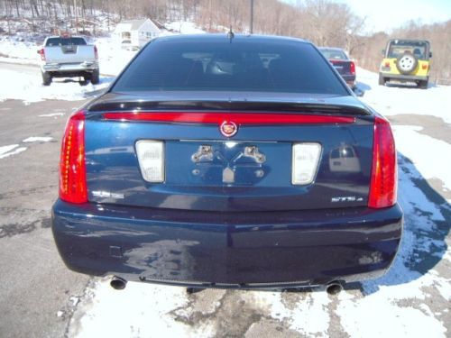 2008 Cadillac STS-4 Auto 3.6L AWD 4 Door Leather TC Moonroof 6 CD DVD Navi Blue, US $10,995.00, image 6