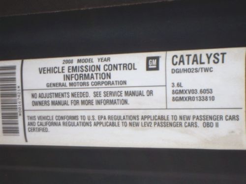 2008 Cadillac STS-4 Auto 3.6L AWD 4 Door Leather TC Moonroof 6 CD DVD Navi Blue, US $10,995.00, image 8