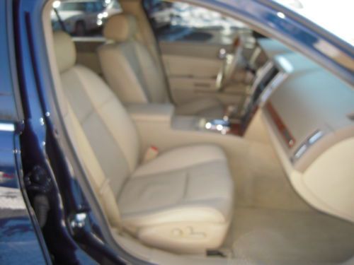 2008 Cadillac STS-4 Auto 3.6L AWD 4 Door Leather TC Moonroof 6 CD DVD Navi Blue, US $10,995.00, image 22