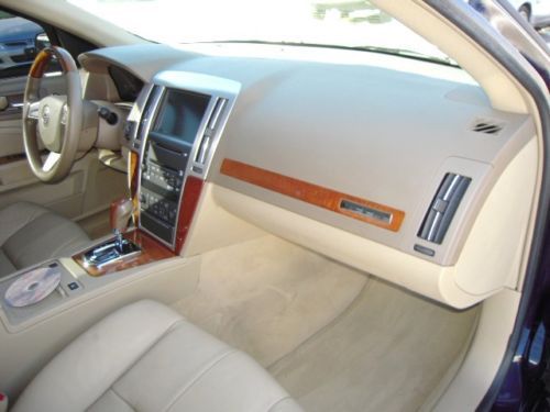 2008 Cadillac STS-4 Auto 3.6L AWD 4 Door Leather TC Moonroof 6 CD DVD Navi Blue, US $10,995.00, image 23