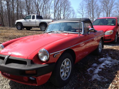 1979  mgb convertible