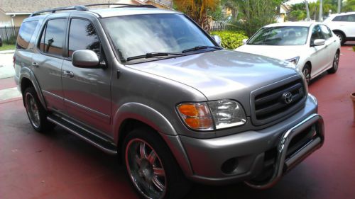 2001 toyota sequoia sr5 sport utility 4-door 4.7l many extras no reserve !!!!!!!