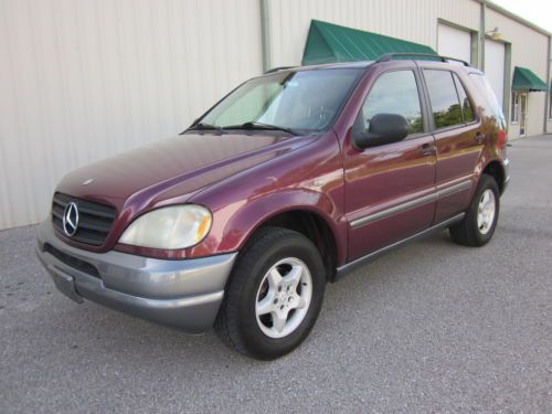 80+ pictures! &#039;98 ml 320 v6 awd great leather interior looks &amp; runs great!