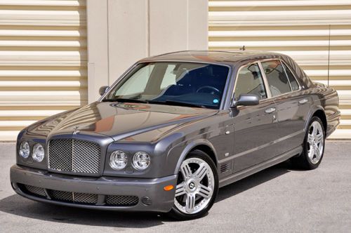 2009 bentley arnage t final series! $293 msrp! low miles! fresh service! loaded!