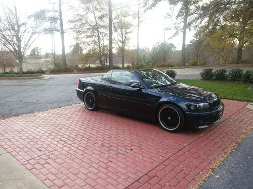 2002 bmw m3 convertible smg paddle shifter 73k southern car