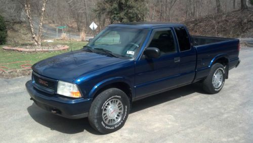 2001 gmc sonoma sls ext cab 4x4 low miles