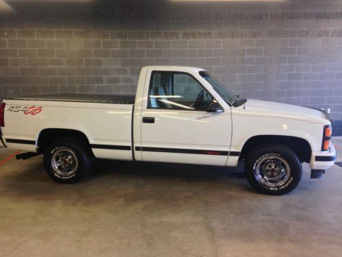 1992 chevrolet 454ss rare truck white 46,000 original miles paxton supercharger