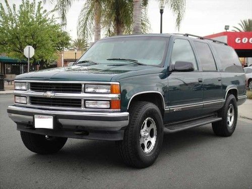 1997 suburban k1500 lt: only 4-months old new leather seat