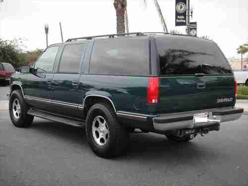 1997 Suburban K1500 LT: Only 4-months old New Leather Seat, image 2