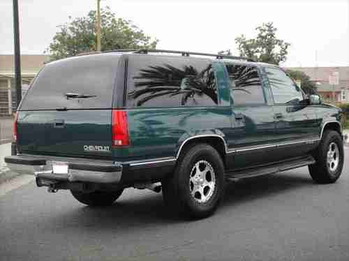 1997 Suburban K1500 LT: Only 4-months old New Leather Seat, image 3