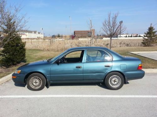 Toyota : corolla dx sedan 4-door, manual transmission