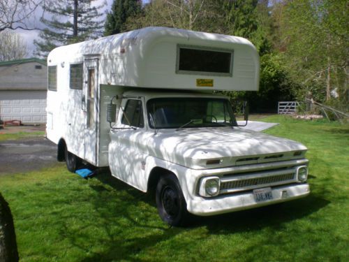 1964 chevy c 30 chinook camper.