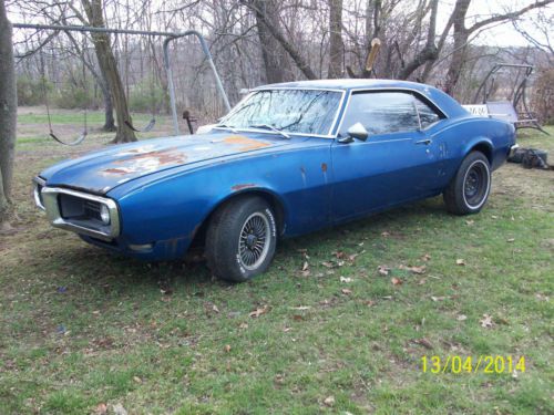 1968 pontiac firebird rat rod project restore barn find