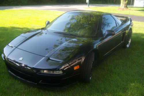 1991 acura nsx  black/black-ivory