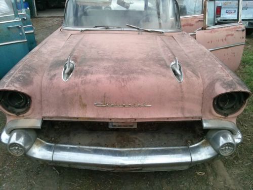 57 chevy 4 door wagon